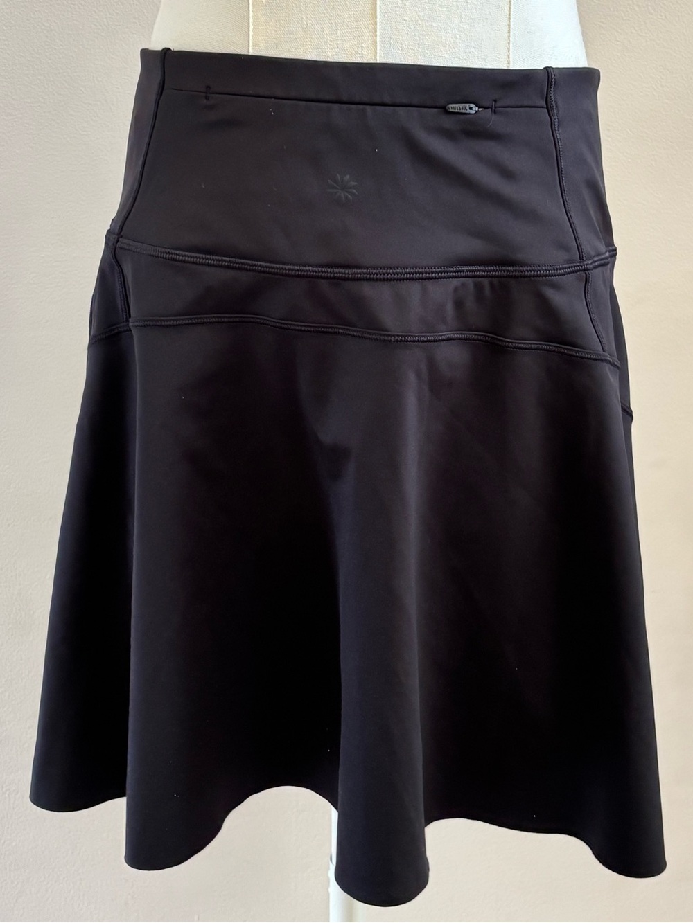 Athleta Ace Tennis Skort Black Women’s M Athletic Built In Shorts - Picture 2 of 6